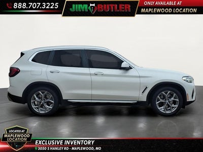 2022 BMW X3 sDrive30i