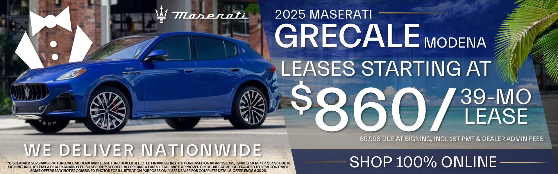 2025 Maserati Grecale - Leases Starting At $860/mo