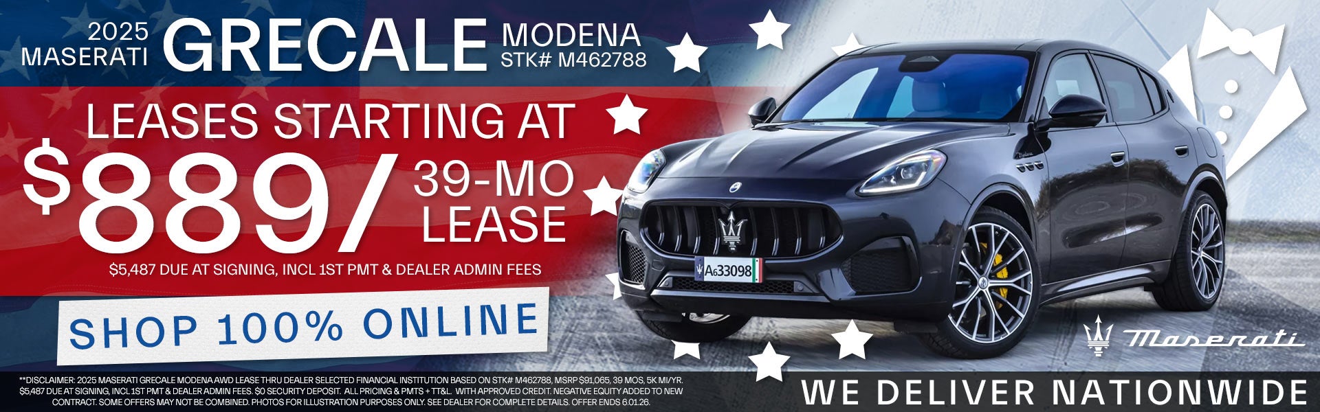 2025 Maserati Grecale - Leases Starting At $889/mo