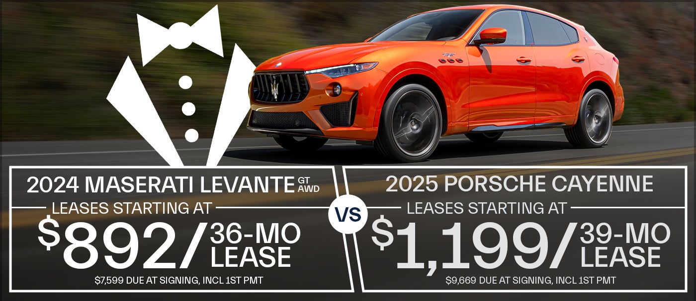 Maserati Levante vs. Porsche Cayenne