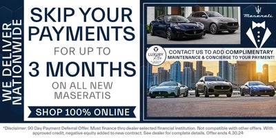 Skip Your Payments for up to 3 Months!