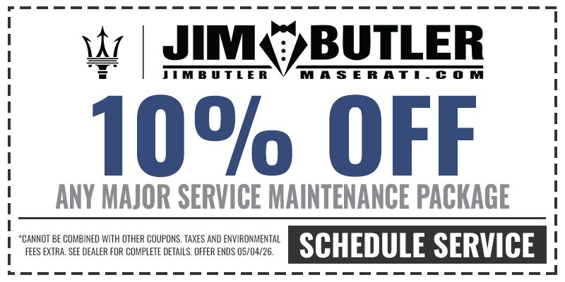10% Off Any Major Service Maintenance Package