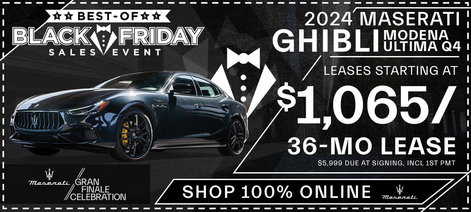 Shop New Maserati Ghiblis