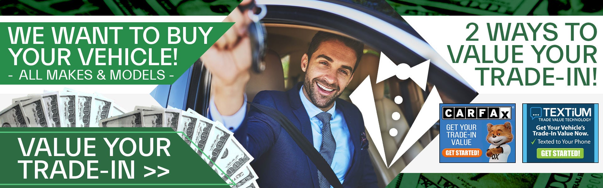 We want to buy your car 